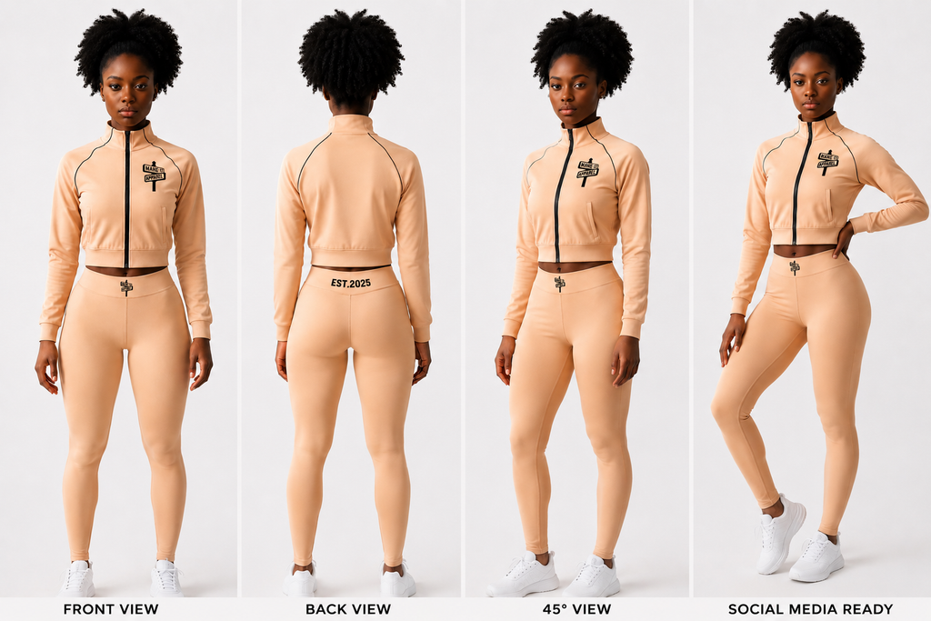 Mane St. Apparel Women's Track Set