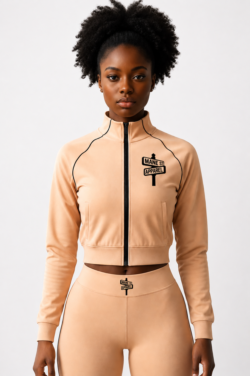 Mane St. Apparel Women's Track Set